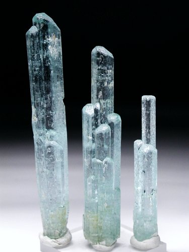 アクアマリン　原石、結晶