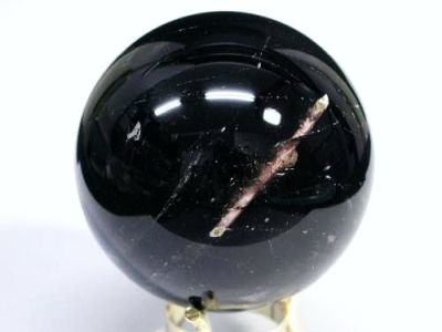 黒水晶モリオン丸玉