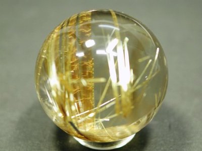 ⭐︎【天然】ゴールド タイチンルチルクォーツ バングル 55.5mm
