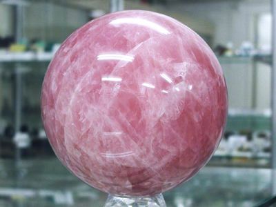 ローズクォーツ 丸玉 【63mm玉】 紅水晶 Rose Quartz ローズクォーツ